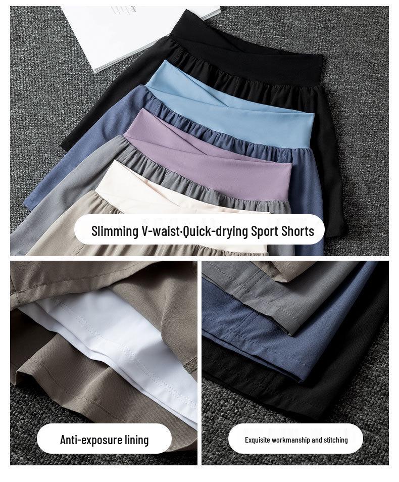 Women's 2025 Activewear Set: Quick-Dry Yoga, Running, Badminton, Hiking, Fitness Shorts