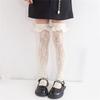 Classical Solid Color Over Knee Length Socks for Kids Soft Nylon Long Tube Socks for Party Outfits and School Event