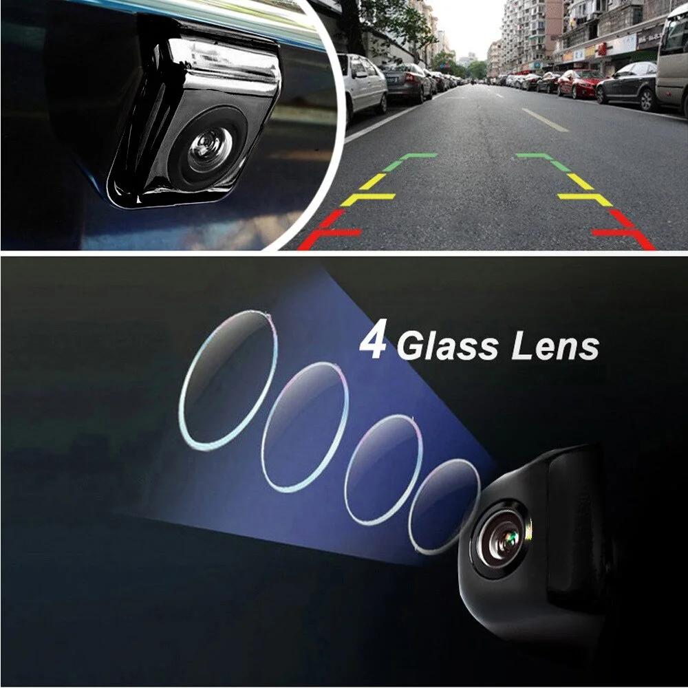 HD Large Angle Color Night Vision Waterproof Metal Reversing Camera for Car Pickup Truck Off-road Vehicle