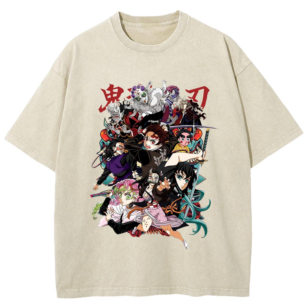 

Япония Аниме Клинок, рассекающий демонов Камадо Нэдзуко Тандзиро Принт Стиранная футболка Мужская Женская Хлопковые футболки Манга Футболка Харадзюку Мужские Топы XXL абрикосовый