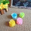 8pcs Kitchen Tools Jelly Chocolate Rose Flower Silicone Baking Mould Cup Cake Mold Cookie