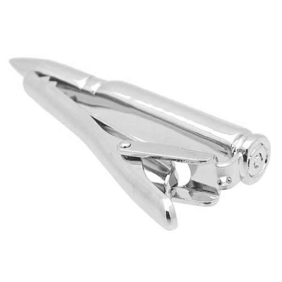 Silver Bullet Tie Clip Tie Bar Tie Pin N02568