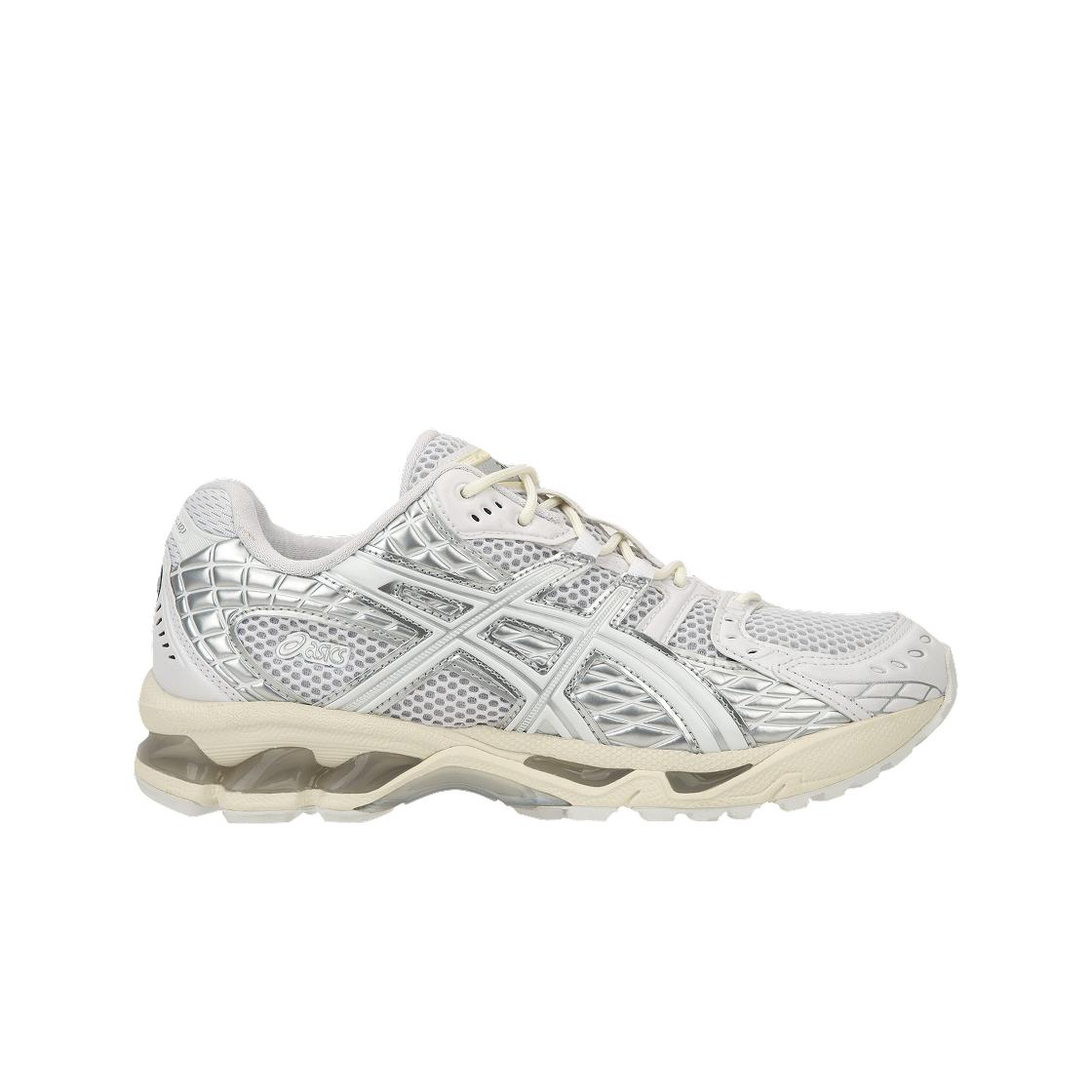 ASICS Gel Nimbus 10.1 Weiß Rein Silber Unisex Sneaker 1203A761-100 36
