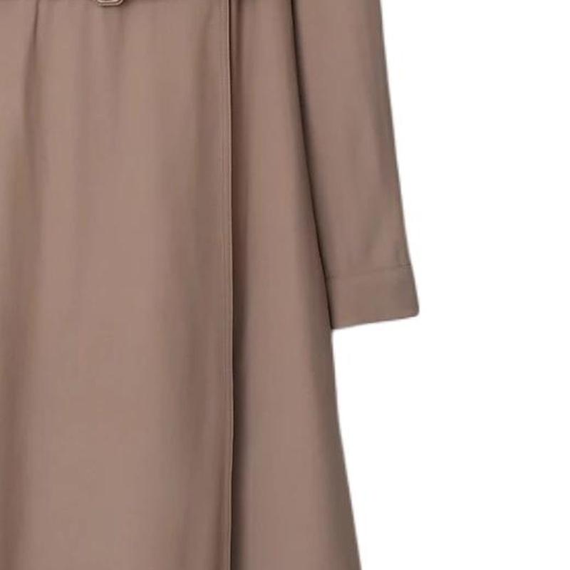Burberry Long Sleeved Dress Women's Gray 80843041