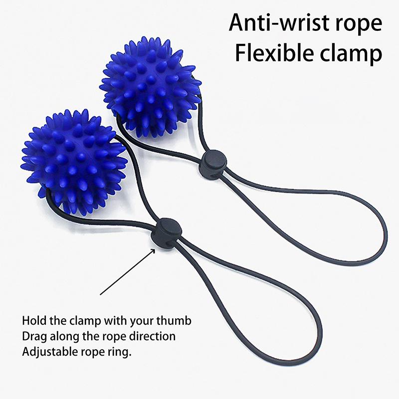 1Pc Massage Ball Tactile Touch Ball Hand And Foot Muscle Relaxation Grip Strength Training Rehabilitation Soft Thorn Ball