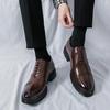 Fashion Mens Dress Shoes Men's Formal Original Leather Italian Skin Shoes for Men Elegant Casual Business Luxury Social Male Shoe