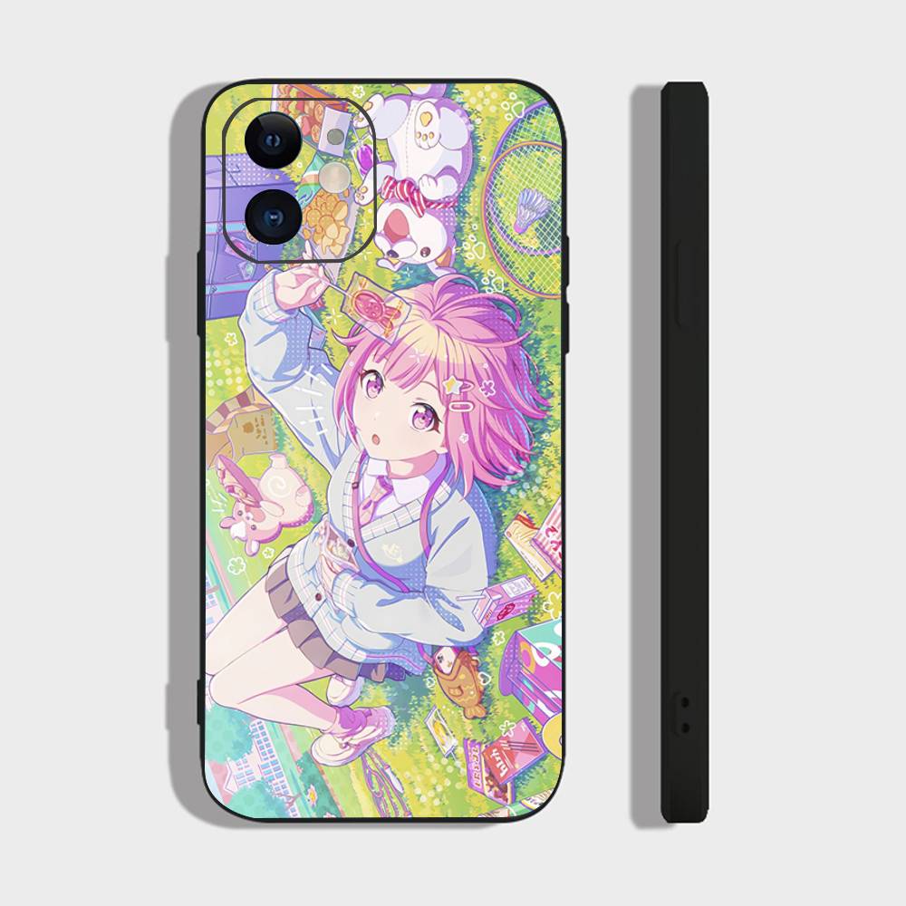 

Emu Otori Cartoon Animation Phone Case For IPhone 17 Air 16 15 14 13 Pro Max 11 12 Black Silicone Cover IPHONE 16PROMAX