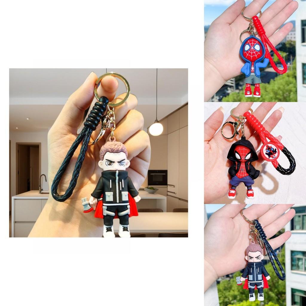 New Pvc Keychain Captain Silicone Keyring Gift