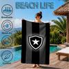 Botafogo Pride Emblem Printed Microfiber Beach Towel, Soft And Absorbent, Quick-Dry, Ideal for Summer Travel, Beach Essential, Swimming Pool