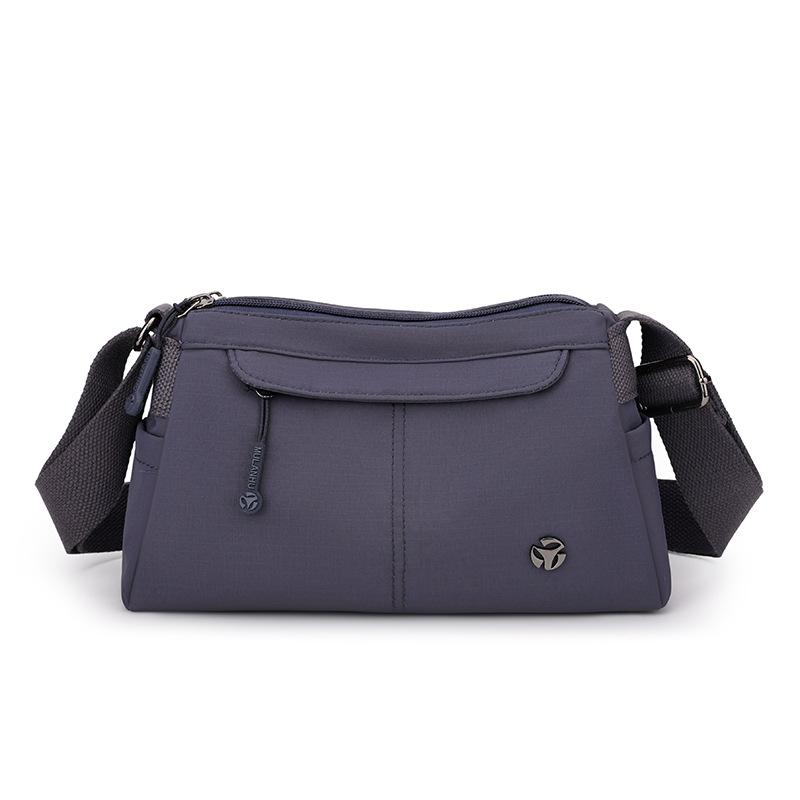 Women's Lightweight Nylon Bag Solid Color Shoulder Bag