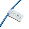 5pcs Writable Nylon Cable Labels Colorful Adhesive Wire Labels Electrical Cables Organize Tie Cord Identification Cord Protector