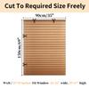 Blind for Window Self Adhesive Pleated Blinds Cordless No Drill Fabric Shutter Room Darkening Shades Blackout Shutters