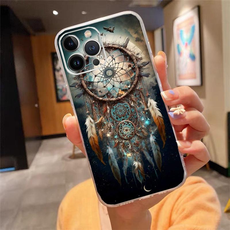 Phone Case For Iphone 17 Pro Max Air 16 15 14 13 Pro Max 15 16 Pro 15Plus Dream Catcher