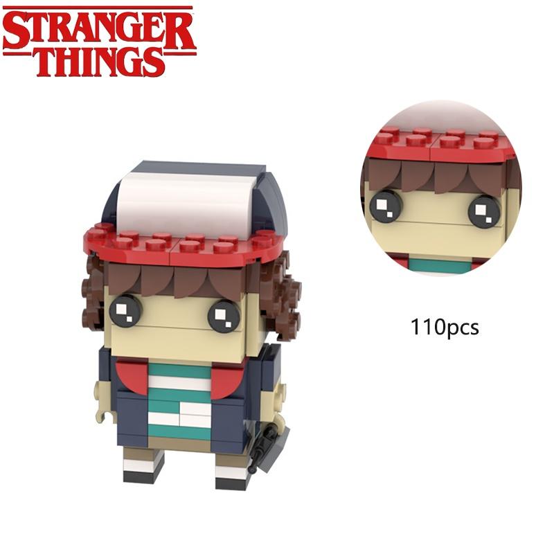 Stranger Things Dustin Block Figure Building Kit For Kids High Quality Non-toxic Materials Endless Imagination!