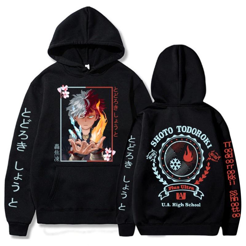 Homa Kendo Anime My Hero Academia Men Hoodies Boys Harajuku Girls Pullover Fancy Music Gift Loose Comfortable Sweatshirt