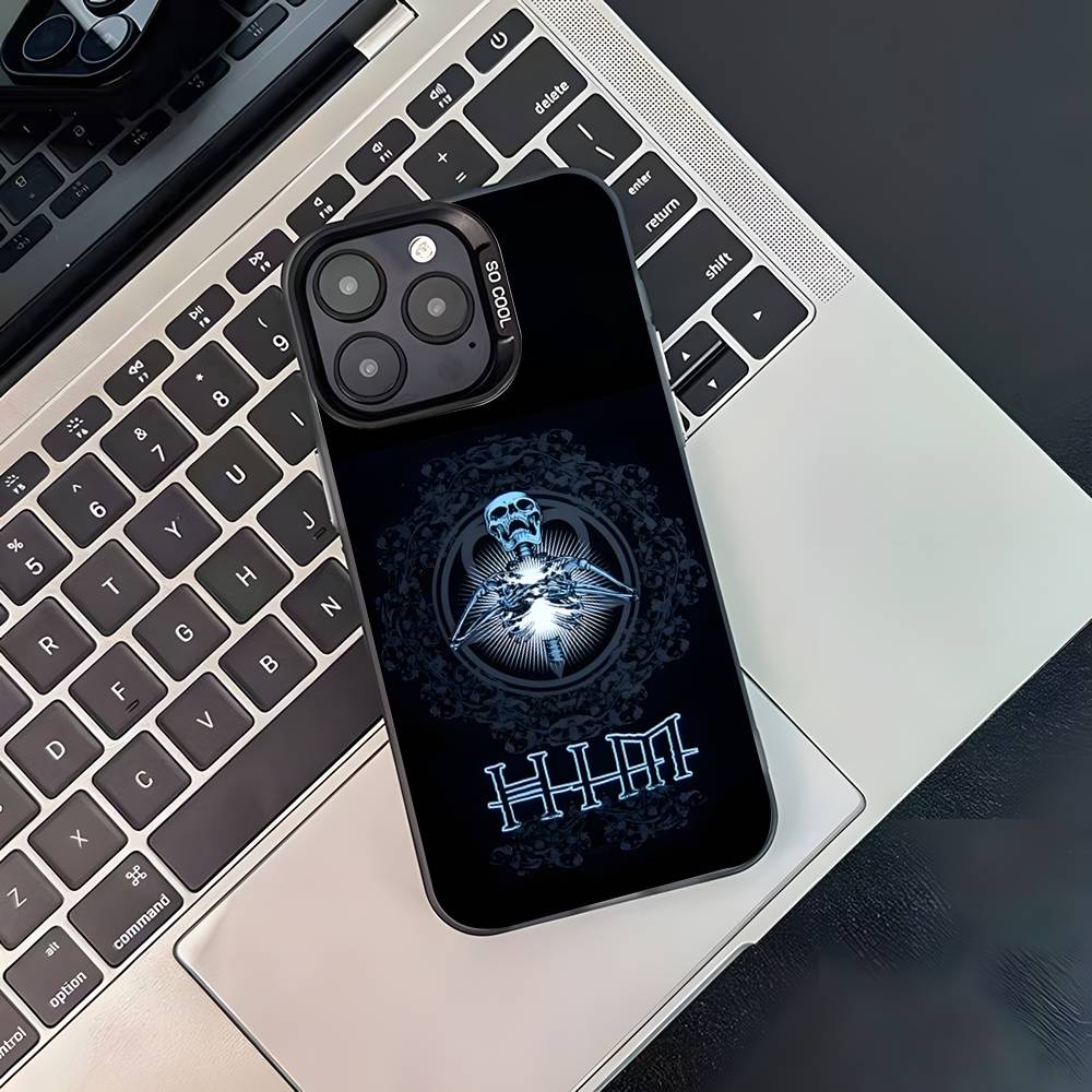 

Его Витиеватое Сердцеграмма Для iPhone 17,16,15,14,13,12,11,Pro,MAX,Plus Черный Ударопрочный Конфетный Матовый Чехол iPhone17Pro