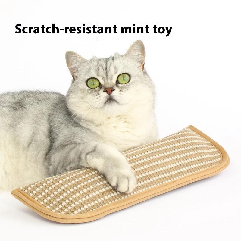 Catnip Pillow Teeth Grinding And Anti Bite Cleaning Wear Resistant Cat Toy Cat'S Self Pleasure Relieving Paw Grinding Toy