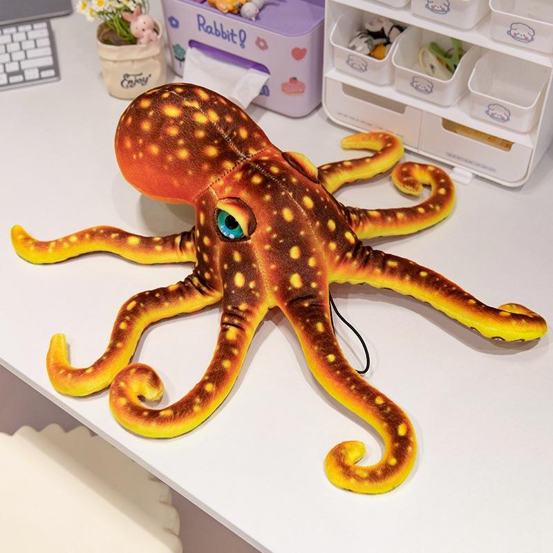 Cartoon Simulation Octopus Doll Plush Toy Marine Animal Octopus Doll Children'S Rag Doll Birthday Gift