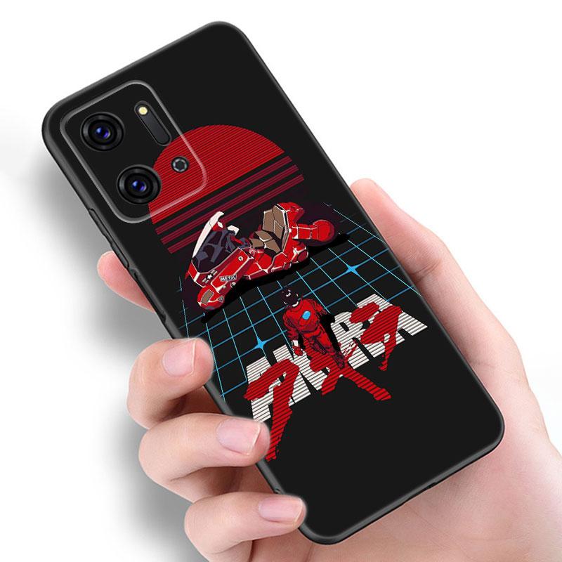 Akira 1988 Film Black Phone Case For Huawei Honor 70 90 Lite X40 GT X50 i X5 Plus X6A X6S X7A X8A X8B X6 X7 X8 X9 4G X9A X9B 5G