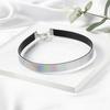 Day Collar Holographic Choker Submissive Pu Leather Necklace Collars & Leashes