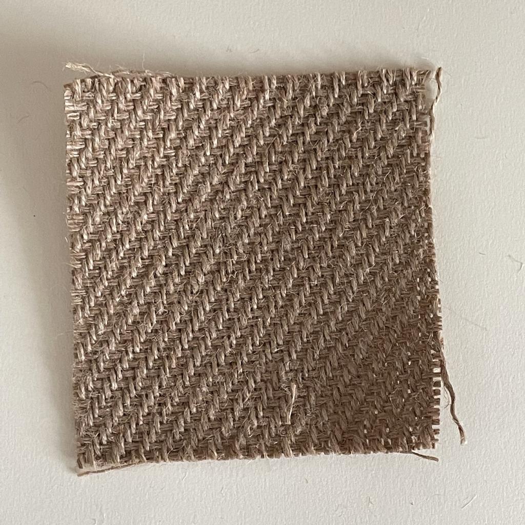 Retro linnen onderzetters, grof geweven linnen onderzetters, aromatherapie kaarsenhouders, sieradenplaatsing, achtergrond opnamemateriaal