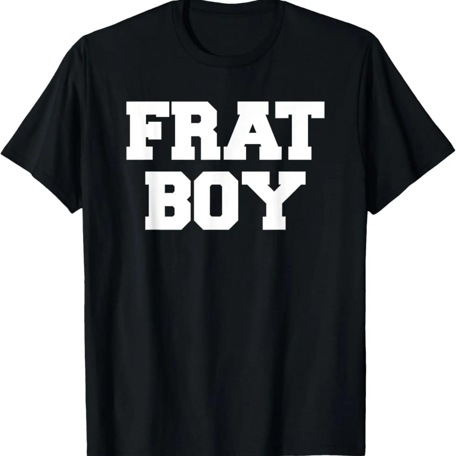 

Frat Boy Funny Fraternity College Rush Party Greek T-Shirt XXXXXL чёрный