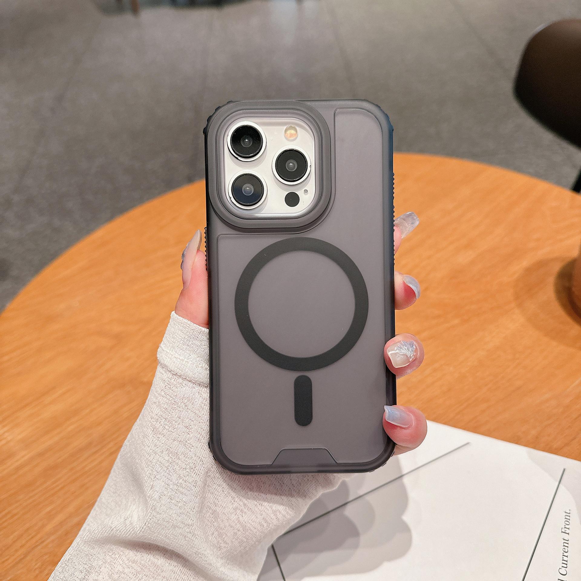 

Three-in-one Magnetic Phone Case for IP16 Pro Max Second Generation Colorful for IP16pro Upper and Lower Covers North and South America For iPhone 16 pro max