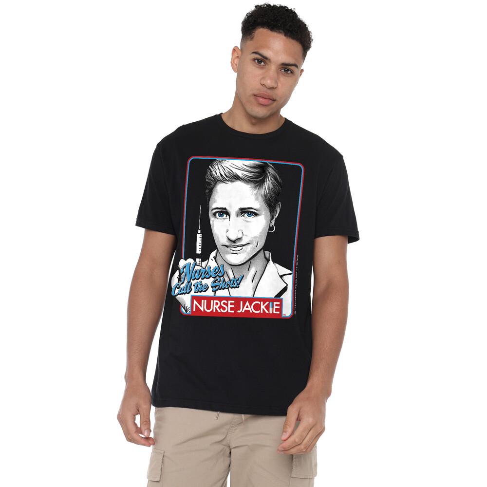 Nurse Jackie Nurses Call The Shots T-Shirt S-2XL Black L