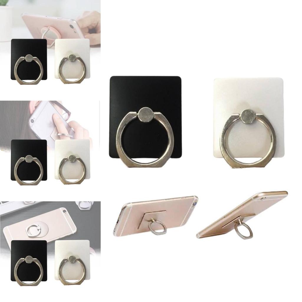 Creative Small Gift Lazy Mobile Finger Ring Holder Promotional Logo Gift