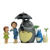 Cartoon Cute Totoro Umbrella Cat Pajamas Girl Mini Model Ornament Desktop