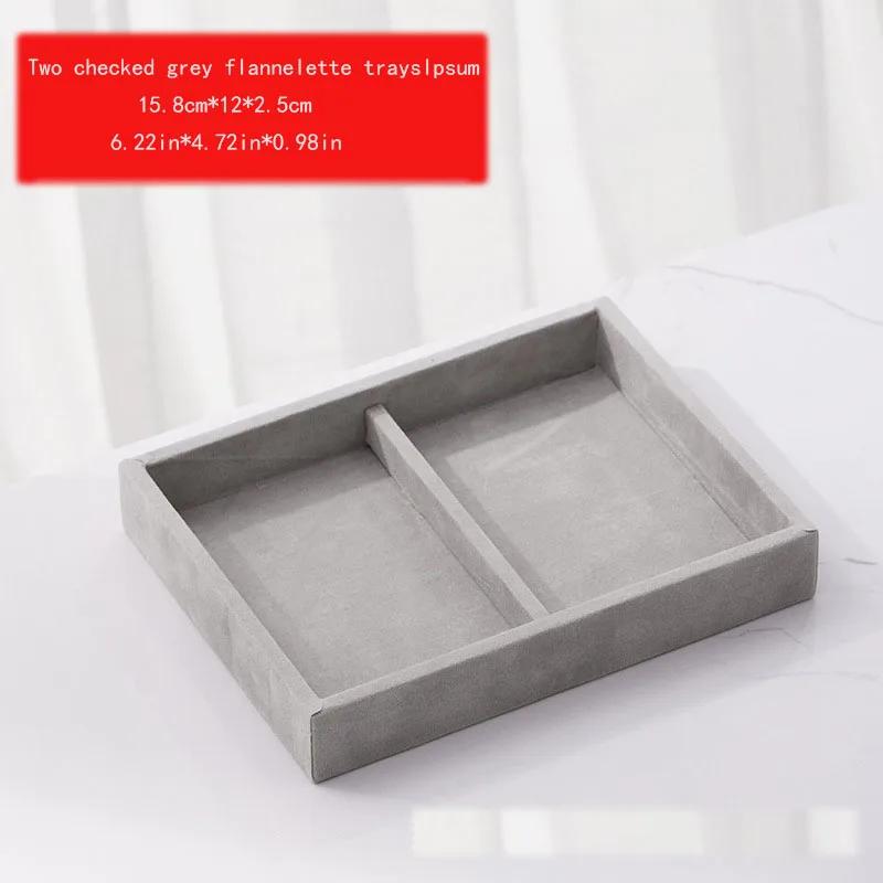 Velvet Jewelry Storage Tray Ring Earrings Jewelry Display Tray Necklace Jewelry Storage Tray Jewelry Tray