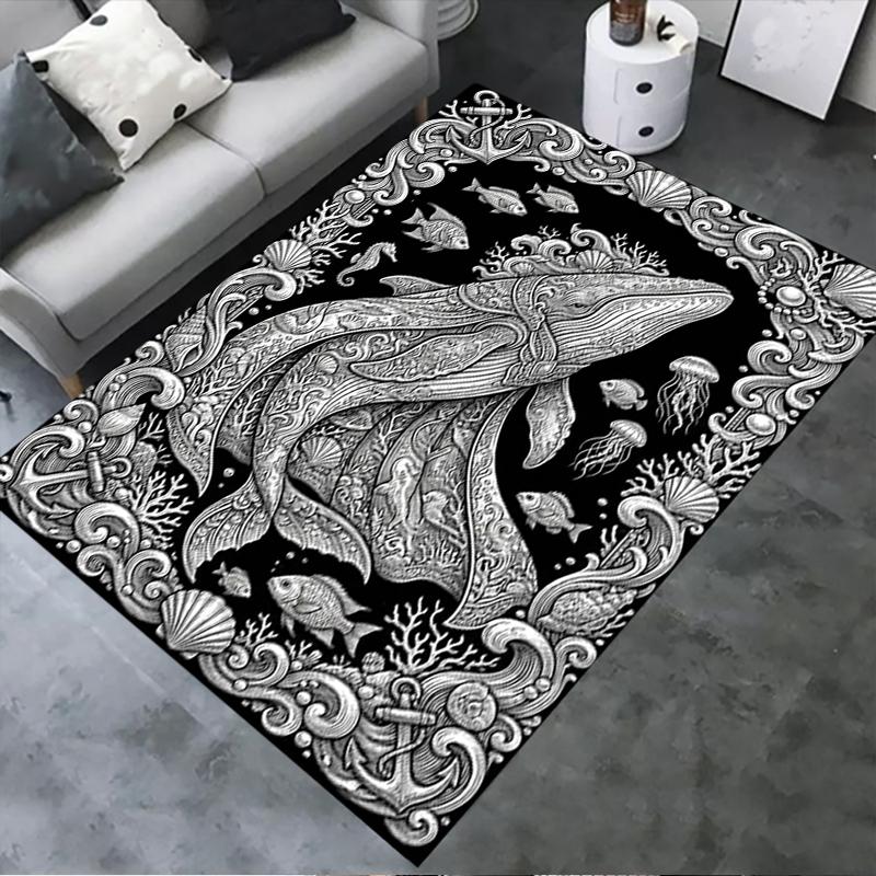 2025 New Ocean Carpet Rug for Living Room Bedroom Home Sofa Decoration,Kids play Non-slip Floor Mat102