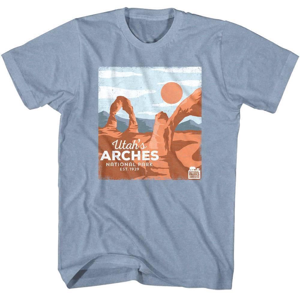 Utah Arches National Park Men T Shirt S
