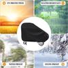 Black RV Travel Trailer Hitch Cover