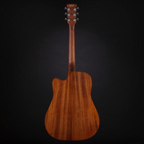 Ibanez Performance Series Dreadnought Acoustic-Electric Guitar, Open-Pore Natural, PF12MHCE-OPN