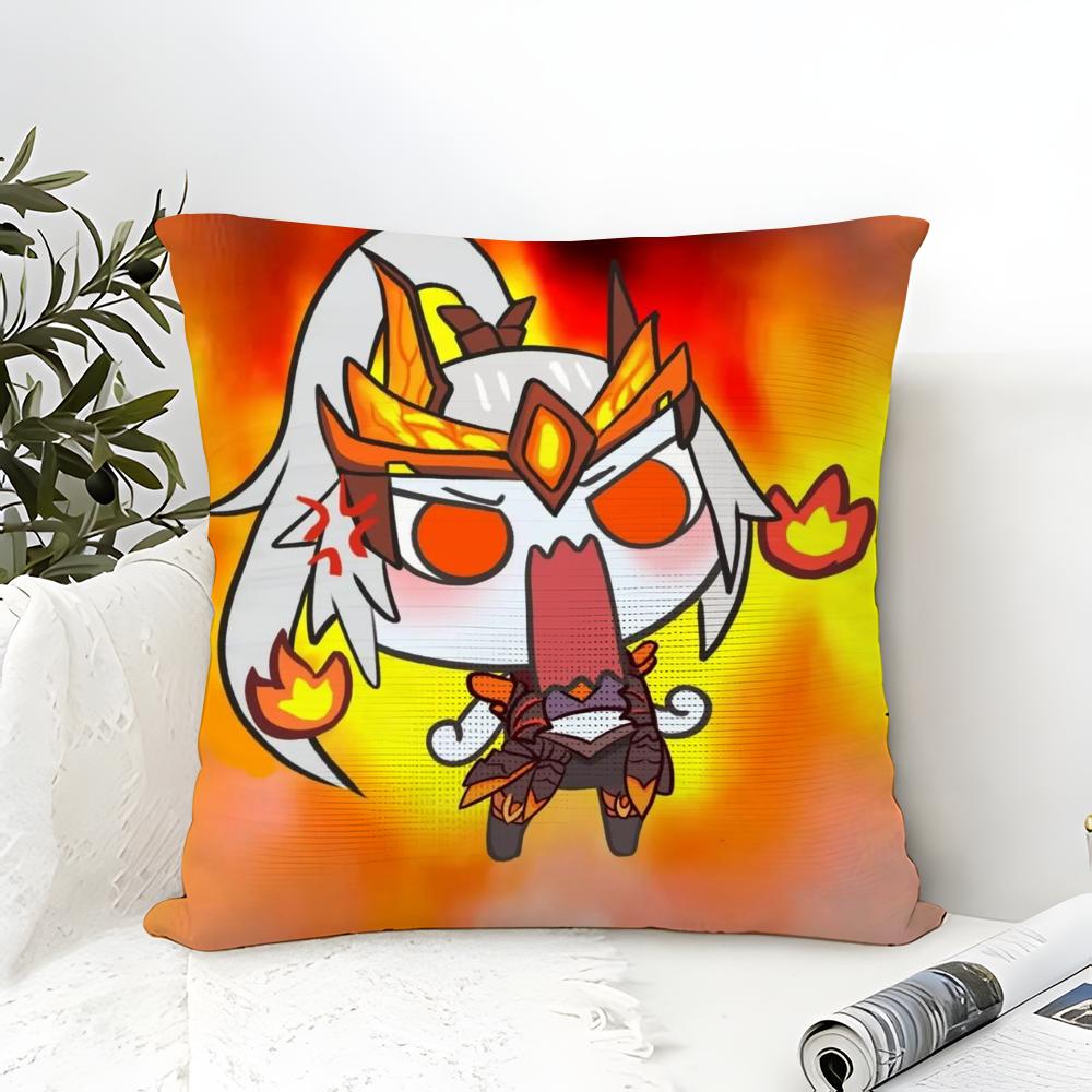 Popular Game HHonor of Kings  Pillow Case linen pillow case sofa home decor cushion cover cushion cove 30x30cm 12x12inch