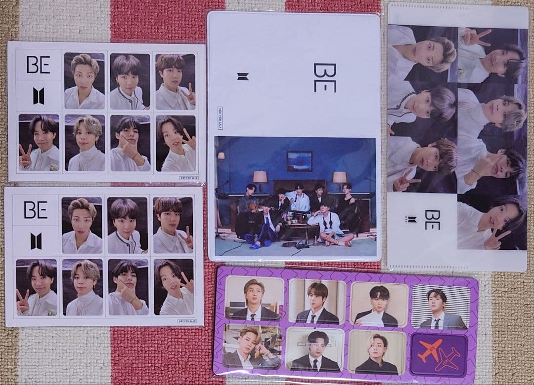 

[Б/У] Магнит BTS BE Прозрачный файл Бонус MARCH BOX