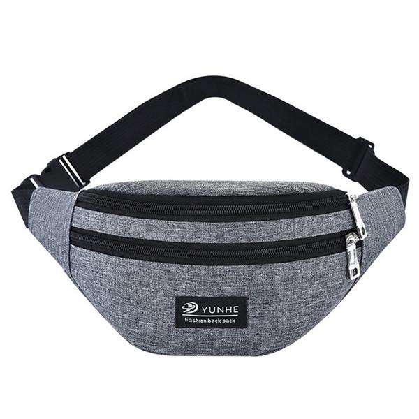 Men Casual Large Capacity Outdoor Travel Hip Purse Sports Shoulder Multifunction Wallet Bag
