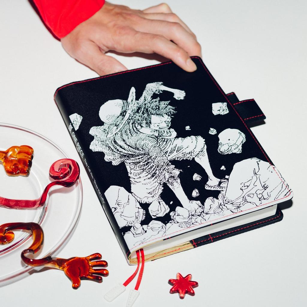 Hobonichi Techo Cousin Planner Cover ONE PIECE Hat Luffy BLACK (A5) magazine/Straw