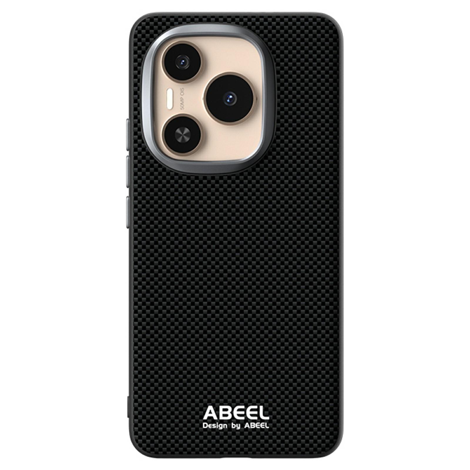 

ABEEL For Honor Power 5G Case Compatible with MagSafe Printed PC TPU Aluminum Alloy Leather Phone Cover Green