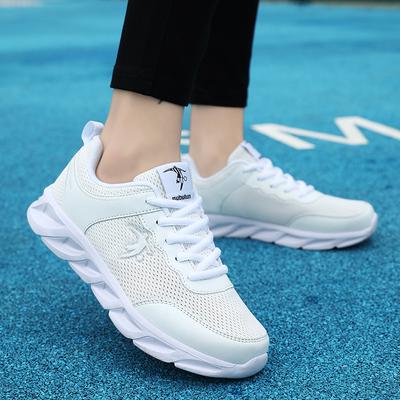 Markowe lekkie buty sportowe z miękką podeszwą, wiosenno-jesienne, z siateczki, oddychające, dla studentów, do biegania