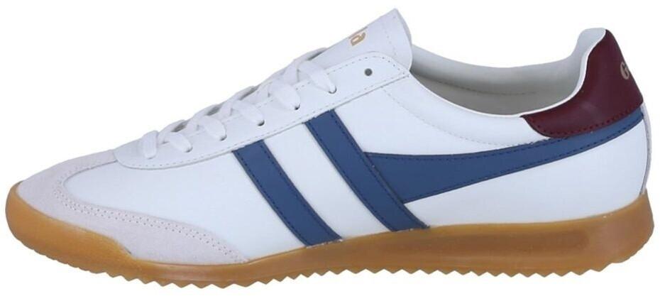 Gola Classics Men's Torpedo Leather Trainers White/moonlight/burgundy