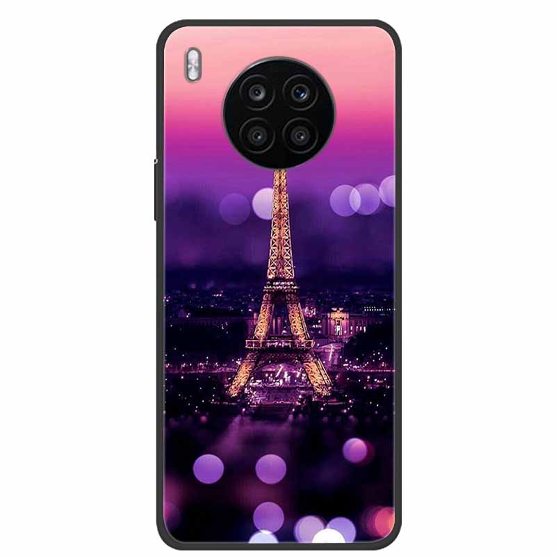 For Huawei Nova 8i Case Shockproof Soft silicone TPU Back Cover For Huawei Nova 8i Phone Cases Nova8i Nova 8 i 2021 Cute Cartoon