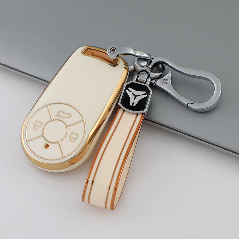 

Чехол для ключа ORA - Подходит для моделей Great Wall (Хороший Кот, Чёрный Кот R2, Белый Кот R1, Хороший Кот GT) - Автомобили на новой энергии - Женский дизайн с пряжкой-ракушкой. PE Bag