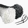 1000/100PCS Nylon Cable Ties Self-locking Cord Ties Straps Adjustable Cables Fastening Plastic Clamp Heat Resistant Wire Zip Tie