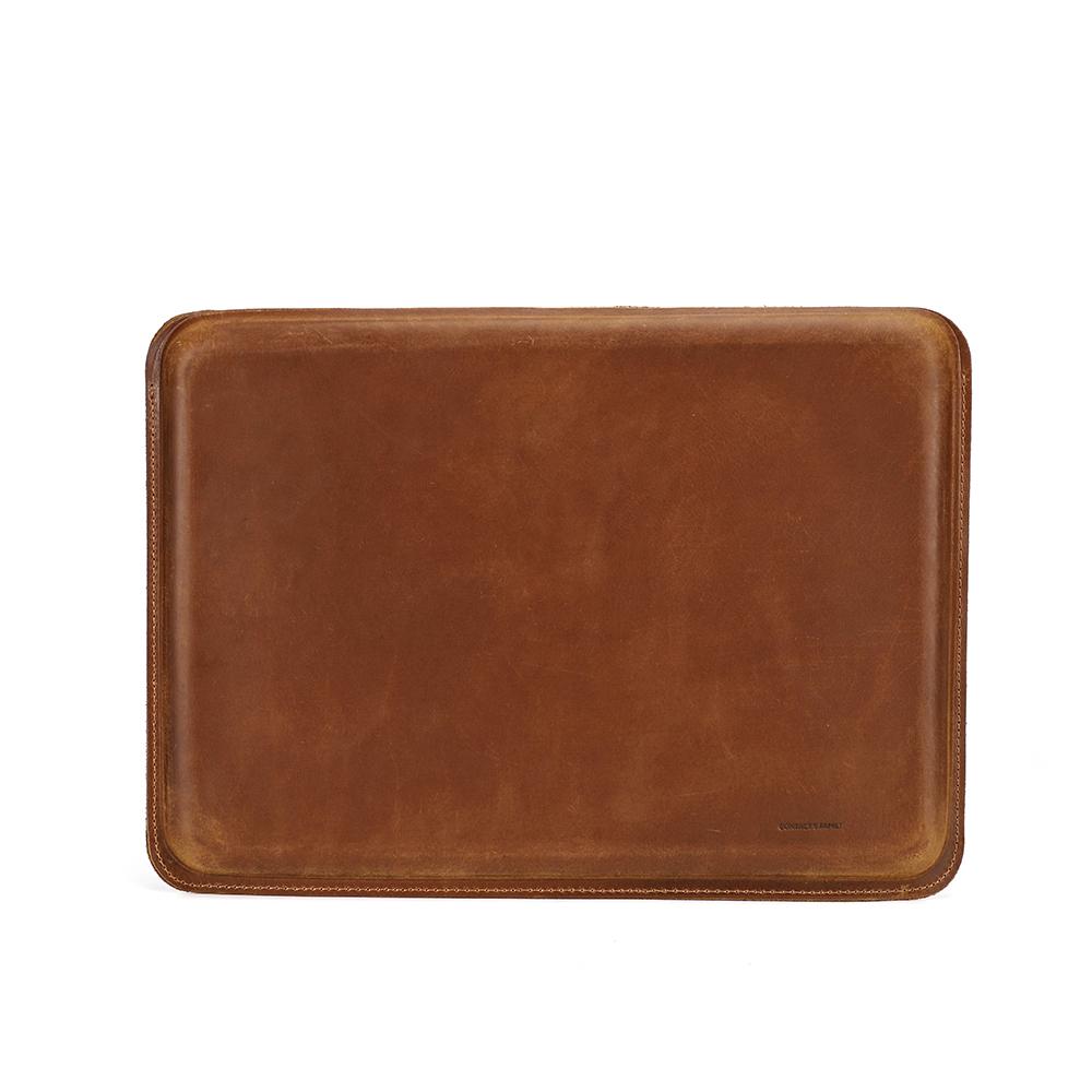 Luxury Genuine Leather Laptop Sleeve Case for Macbook Pro 16 15 Inch Case Mac book Cover A2485 A2141 Computer Accessories Pro 16 A2991 коричневый