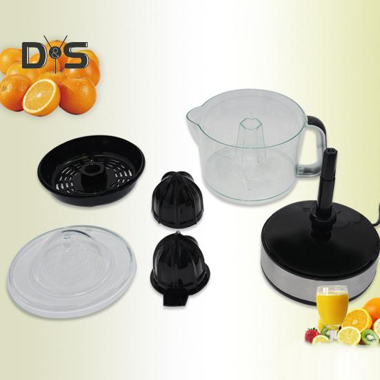 Elektrische Zitruspresse, Lebensmittelqualität, BPA-frei, 18.000 U/min, hohe Geschwindigkeit, leicht zu reinigen, transparent, automatische Orangenfrucht-Entsaftermaschine