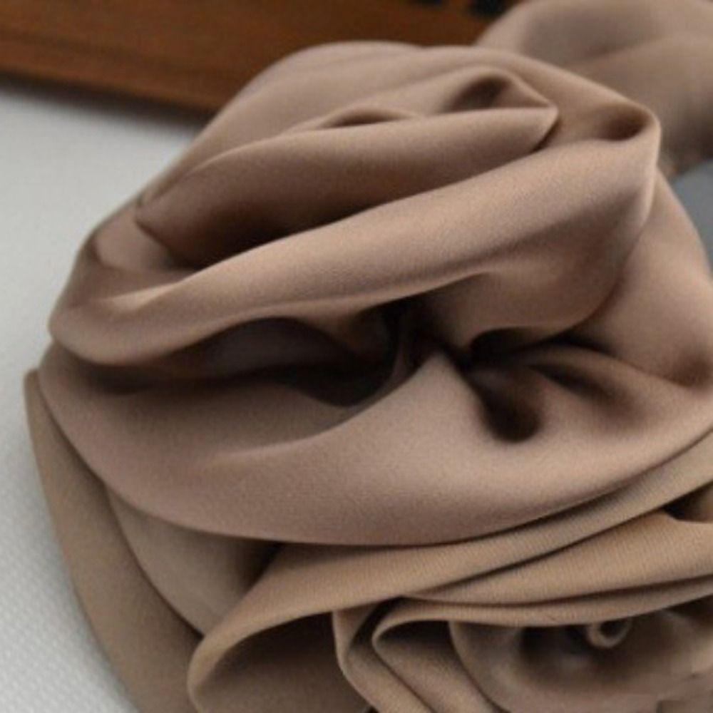 Jaw Clips Headwear Resin Women Headwear Hair Claws Roses Flowers Hair Clips