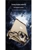 iPhone 16/17 Pro Max Air Irregular Metal Border Protective Case with Heat Dissipation