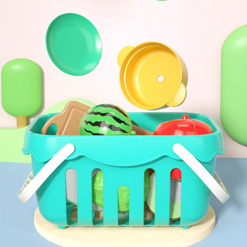 Cut Cut Music Toys Fruit And Fruit And Vegetable Puzzle Play House Kitchen Cut Vegetables Children'S Baby Child Toy Set